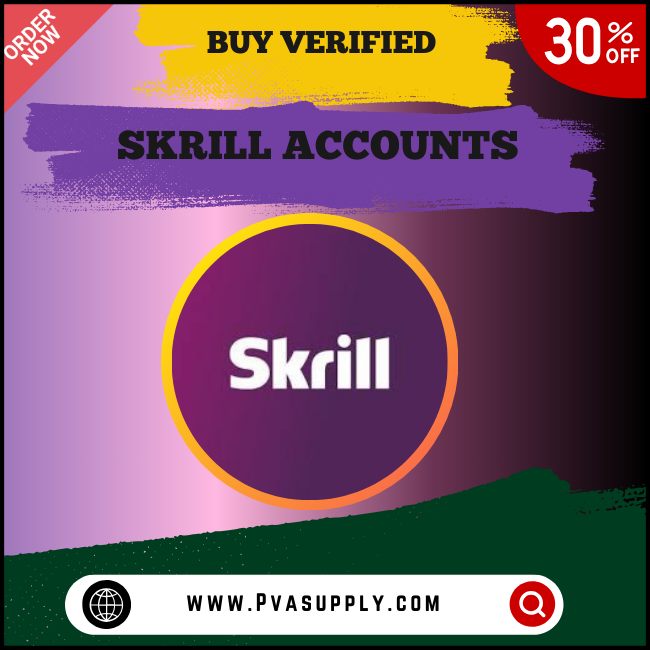 Buy Verified Skrill Accounts - Payment